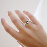 Kite Cut Engagement Ring