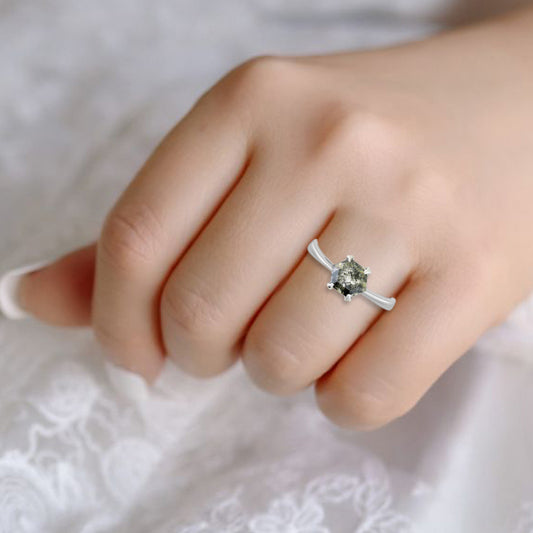 model hand with piper ring